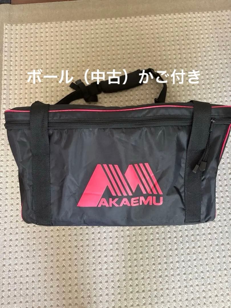 ソフトテニス　かご入れバッグ（かご、ボール付き）