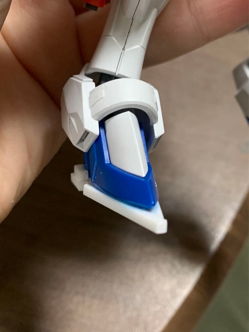 製作中HGライジングフリーダムガンダム　改修　ガンプラ