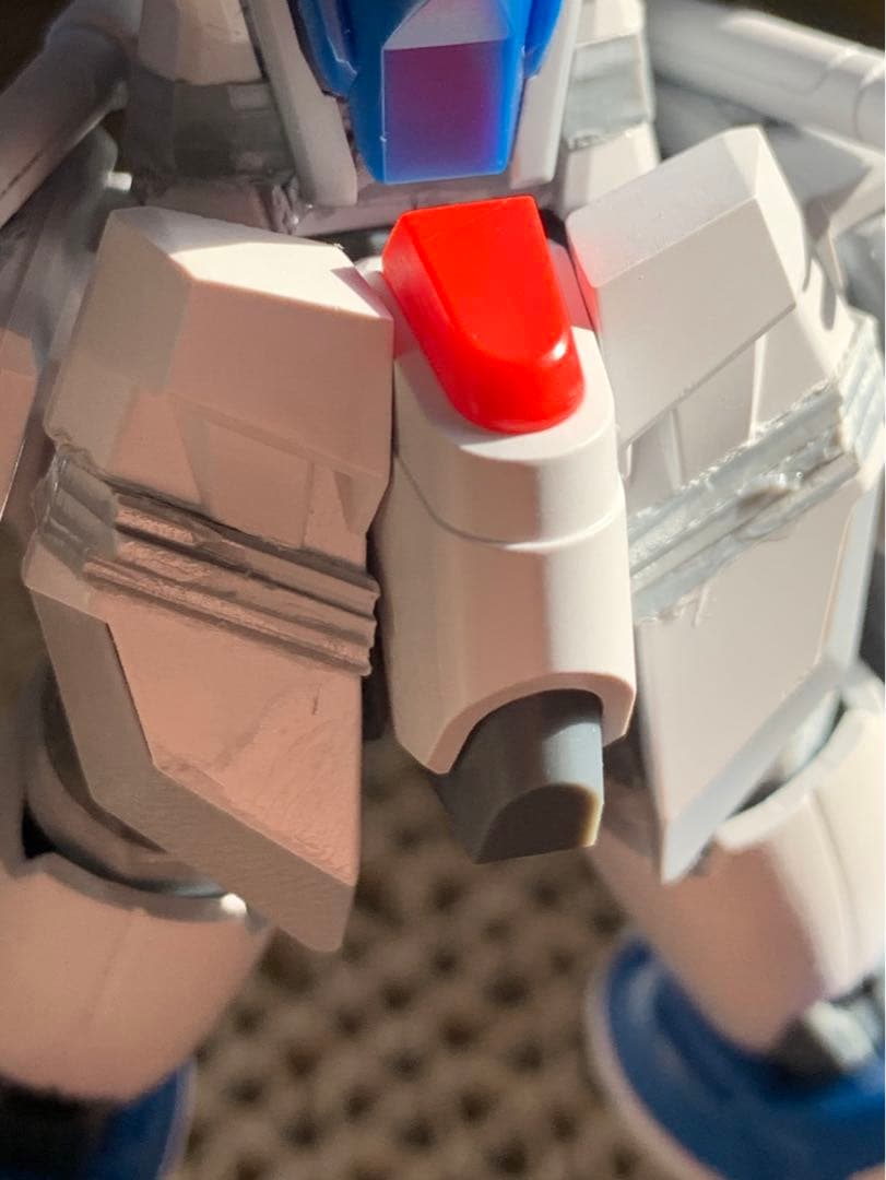 製作中HGライジングフリーダムガンダム　改修　ガンプラ