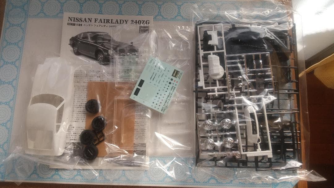 1/24 ニッサン/ダットサン・フェアレディZ モデルキット　4点セット