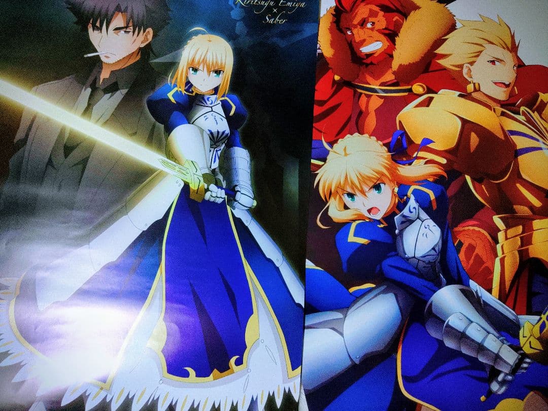 アニメポスター　Fate zero 　 2枚セット A1ポスター