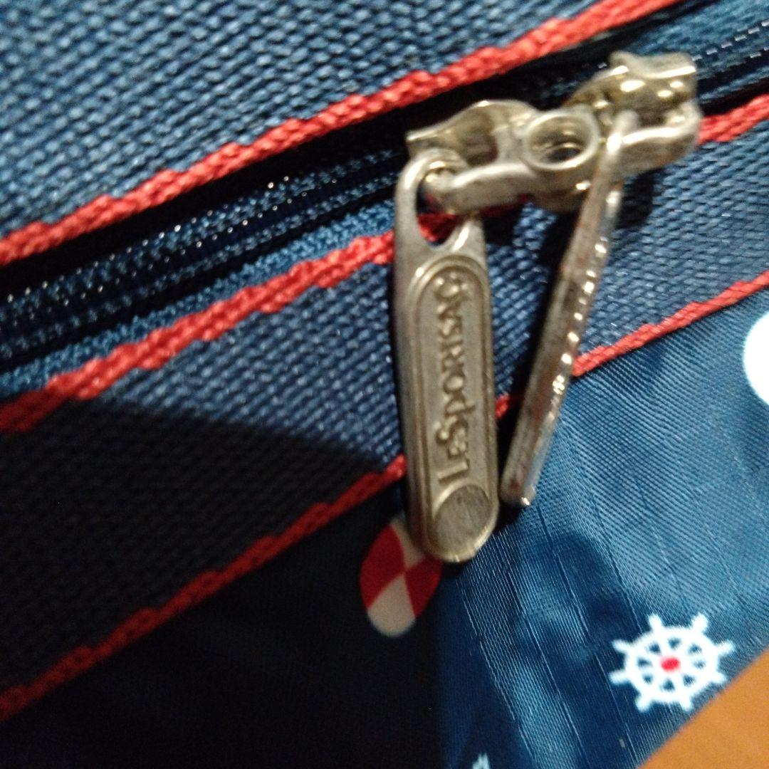 レスポートサック　2wayボストンバッグ　マリン　大容量　旅行