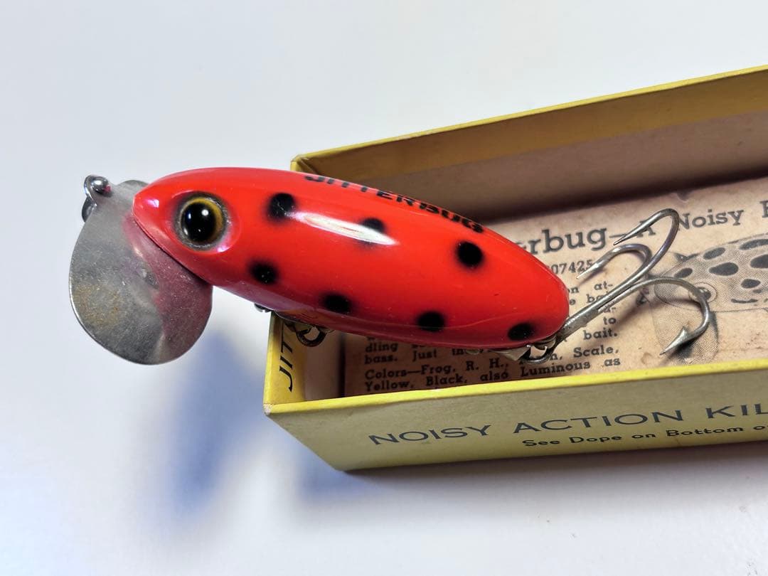 Jitterbug オールドルアー　Fred arbogast ジッターバグ