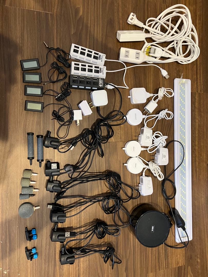 【引取り限定】オーバーフロー水槽 3段 （90cm×40cm×164cm）セット