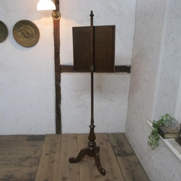 イギリス アンティーク 家具 ポールスクリーン ファイヤースクリーン 6012e