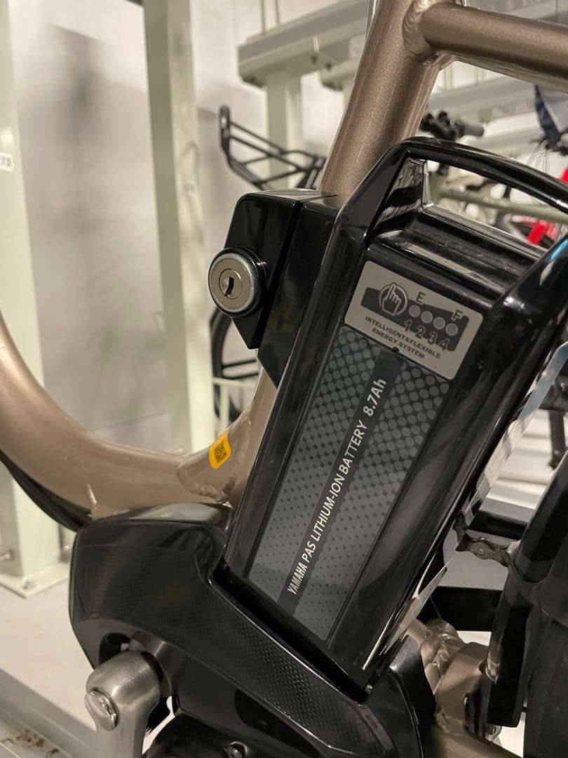 ヤマハ電動自転車　子供乗せ