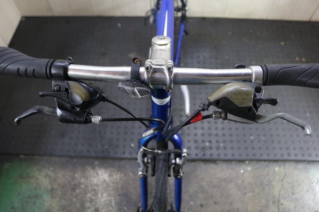 PRECISION SPORT アルミ 21速 510mm クロスバイクBLUE