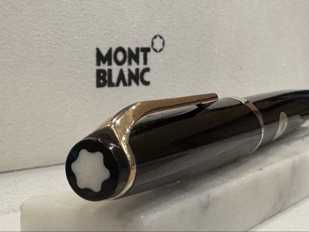 【極美品】モンブラン No 14 万年筆 ブラック 18K EF