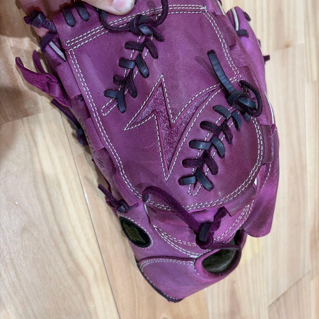 ZEET硬式グローブ パープル