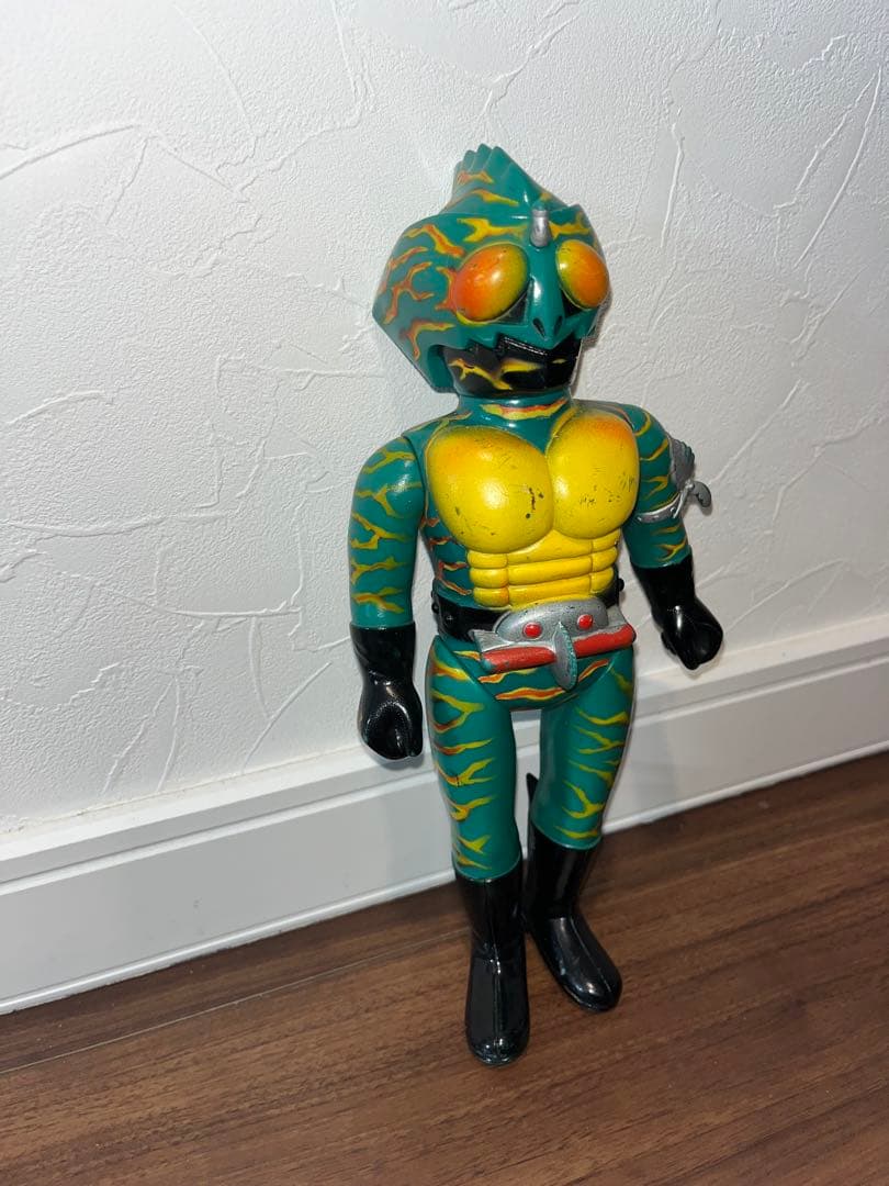 仮面ライダーアマゾン　ソフビ　 旧バンダイ製