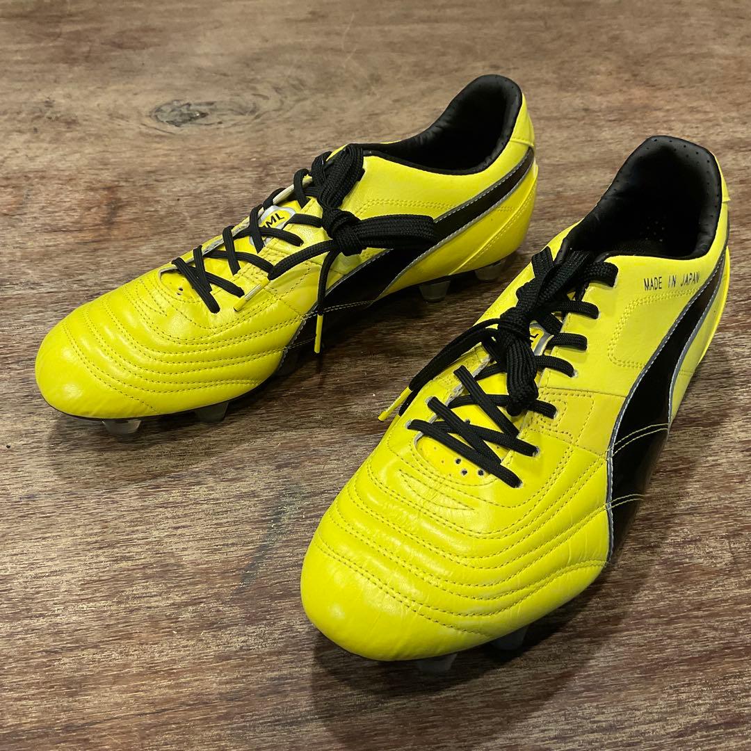 新品未使用！プーマ パラメヒコ ライト 13 HG KS イエロー 26.5