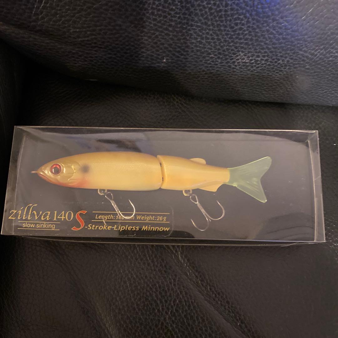 [新品]zillva 140S スローsinkingリップレスミノー 4個セット