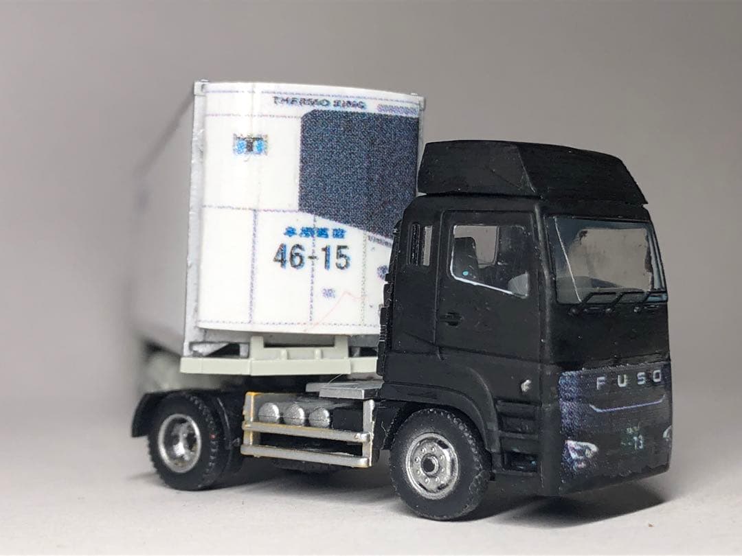 初本間運輸リーファーコンテナトレーラーコレクション三菱スパグレサーモキング冷凍機