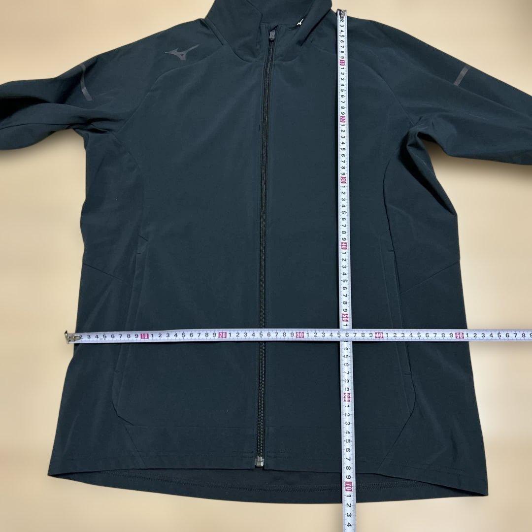 ほぼ未使用 ミズノ テックシールド ジャージ 上下 セットアップ ブラック