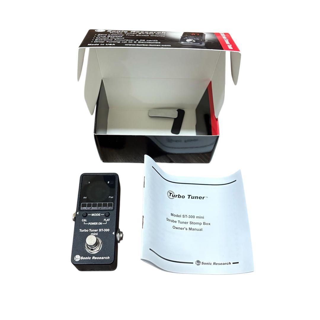 Sonic Research ST-300mini ストロボチューナー