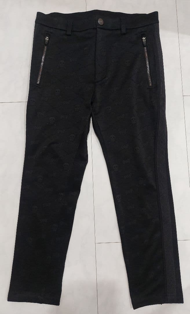 マークアンドロナ　ジャージ　セットアップ　上下　ゴルフ　メンズ　46　ブラック