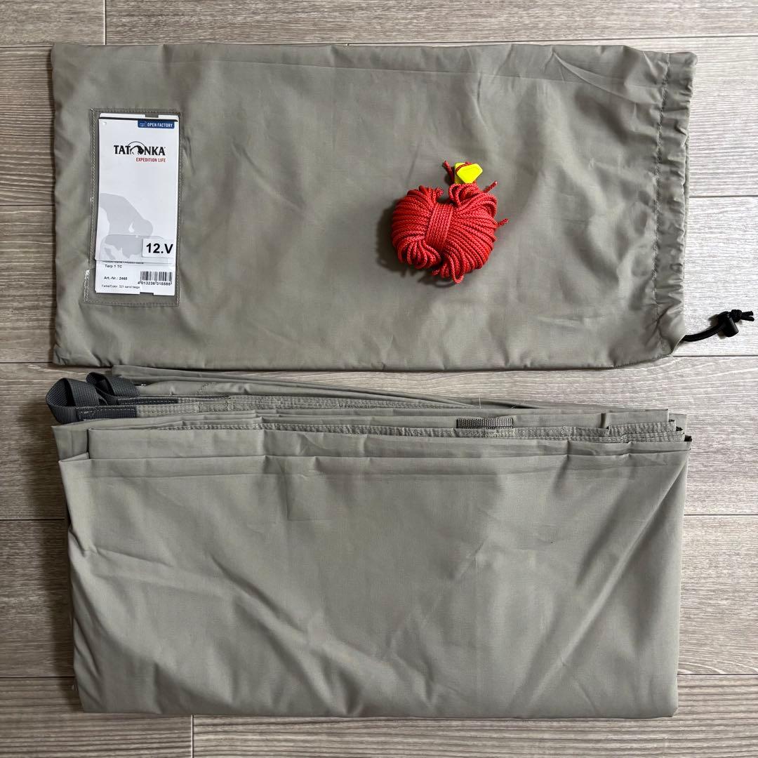 タトンカ タープ 1TC tc ポリコットン サンドベージュ