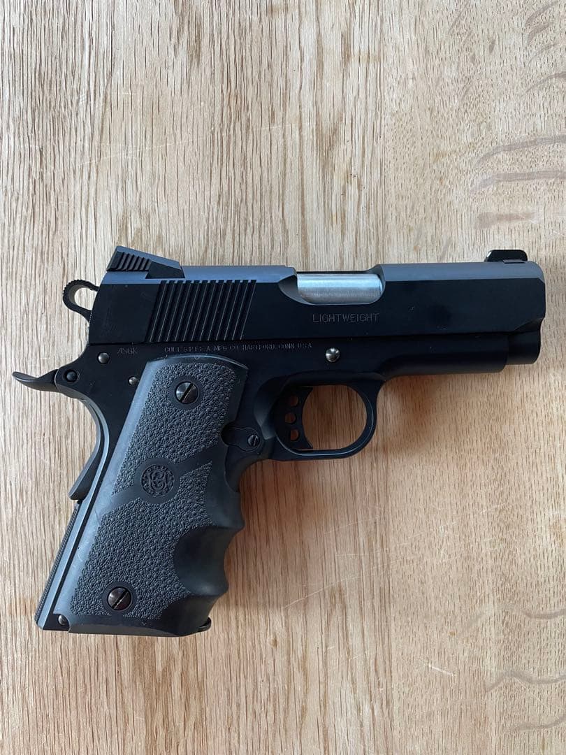 WA コルトディフェンダー ブラックVer. 実物ホーググリップ付き