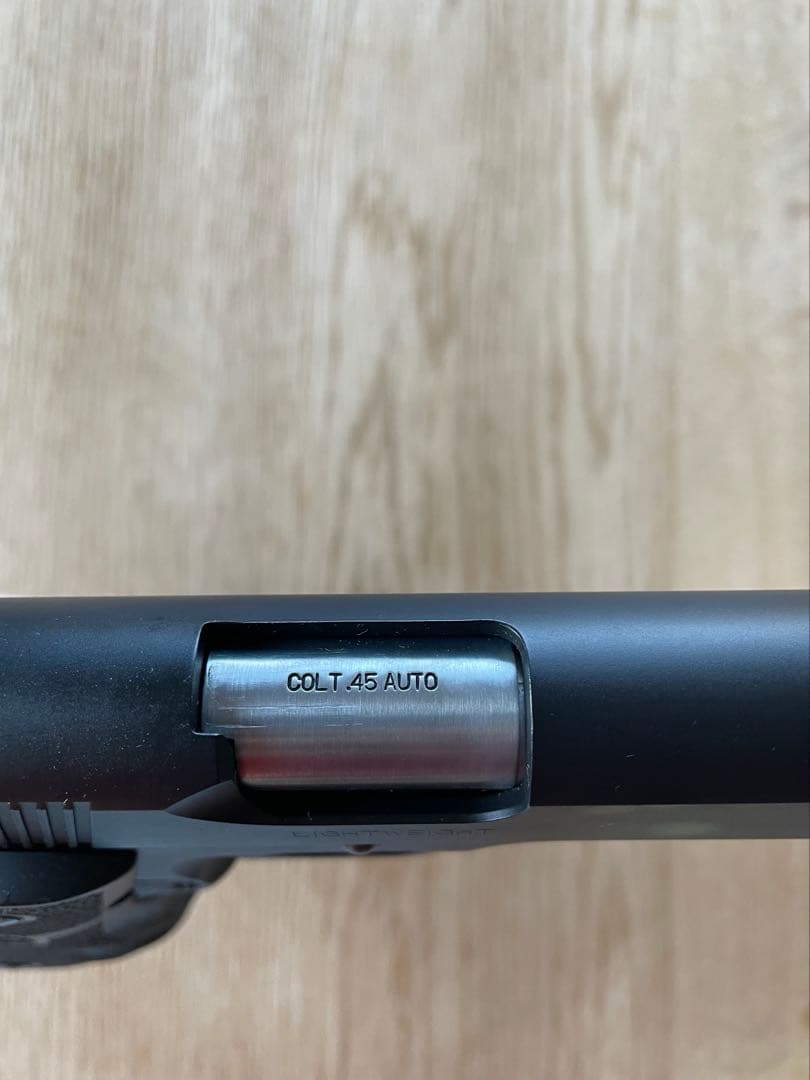 WA コルトディフェンダー ブラックVer. 実物ホーググリップ付き