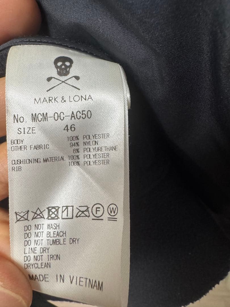 MARK&LONA ブラック　ダウンジャケット