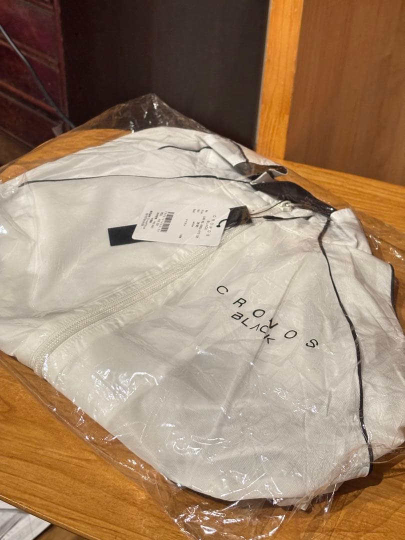 CRONOS BLACK スタンド ジャケット　ウインドブレーカー　M クロノス