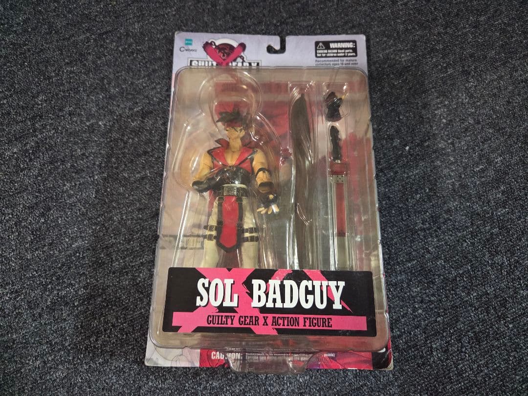★レア★新品未開封 ギルティギア X アクションフィギュア ソル・バッドガイ
