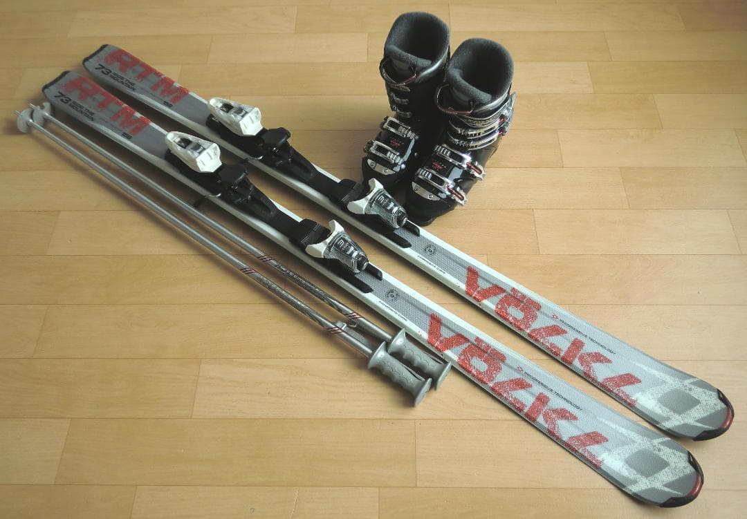 ■■送料無料■VOLKL■メンズスキーセット■板159靴26.5■メンテ付■■
