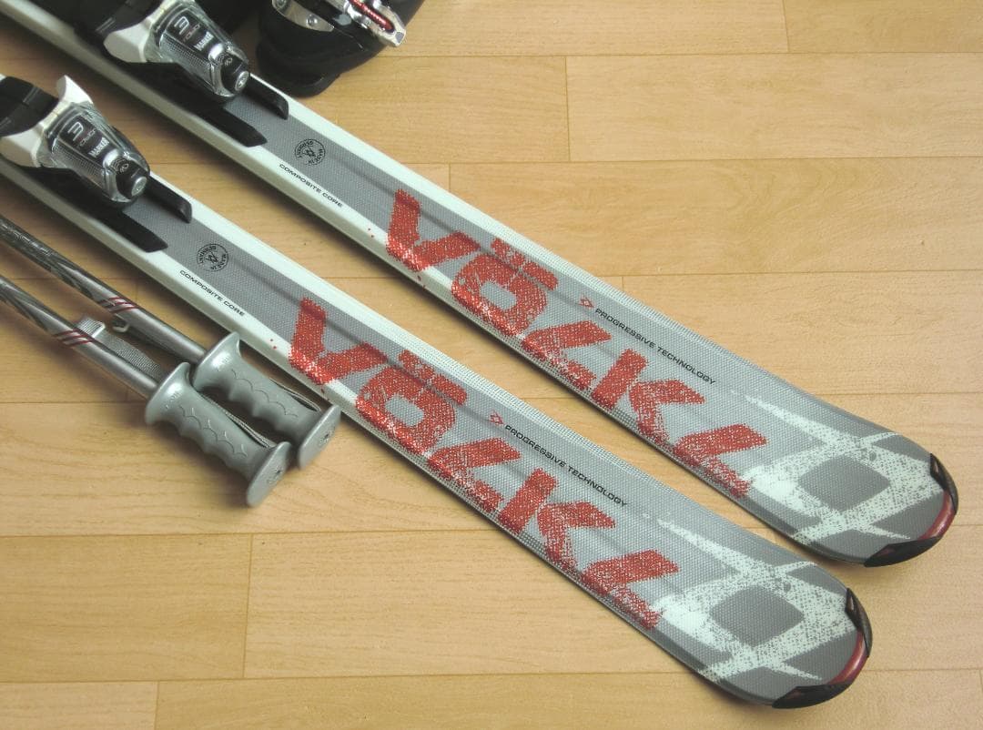 ■■送料無料■VOLKL■メンズスキーセット■板159靴26.5■メンテ付■■
