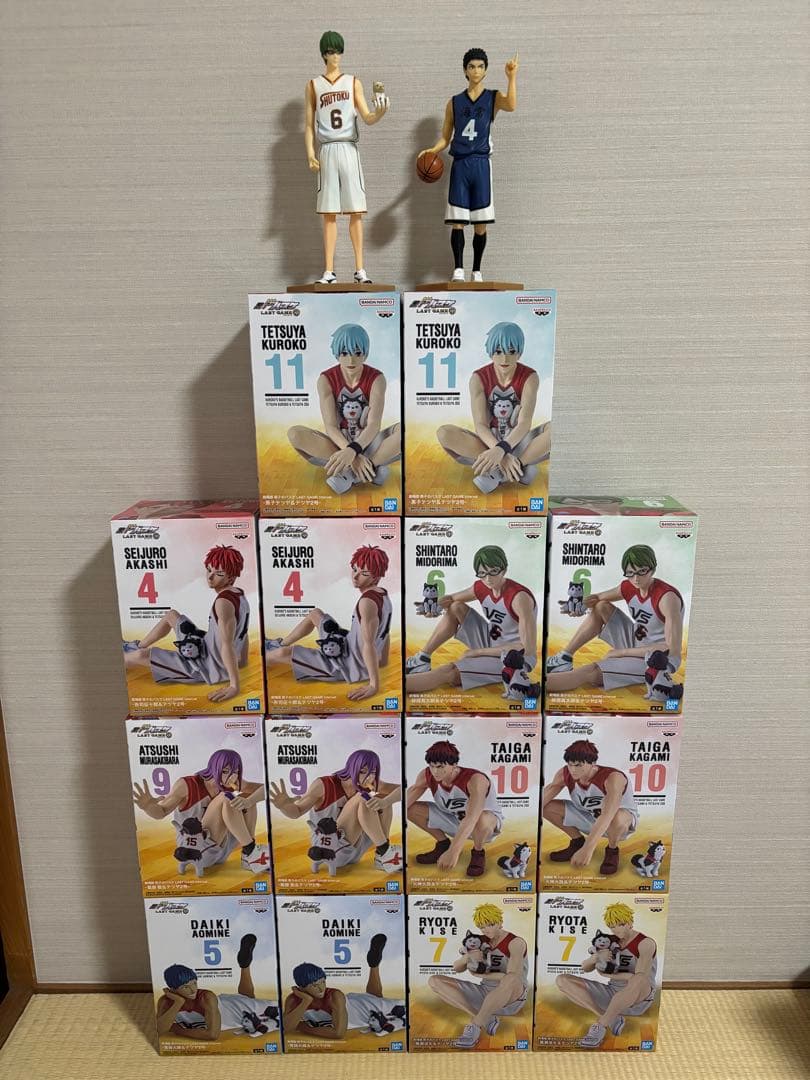 黒子のバスケ　フィギュア　一番くじ　プライズ　まとめ売り