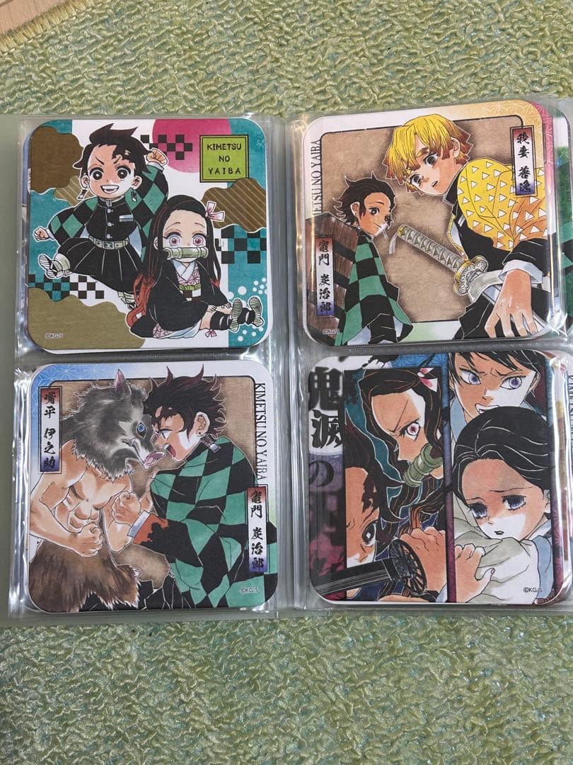 鬼滅の刃　アートコースター　第1弾　42種 うち特典1枚