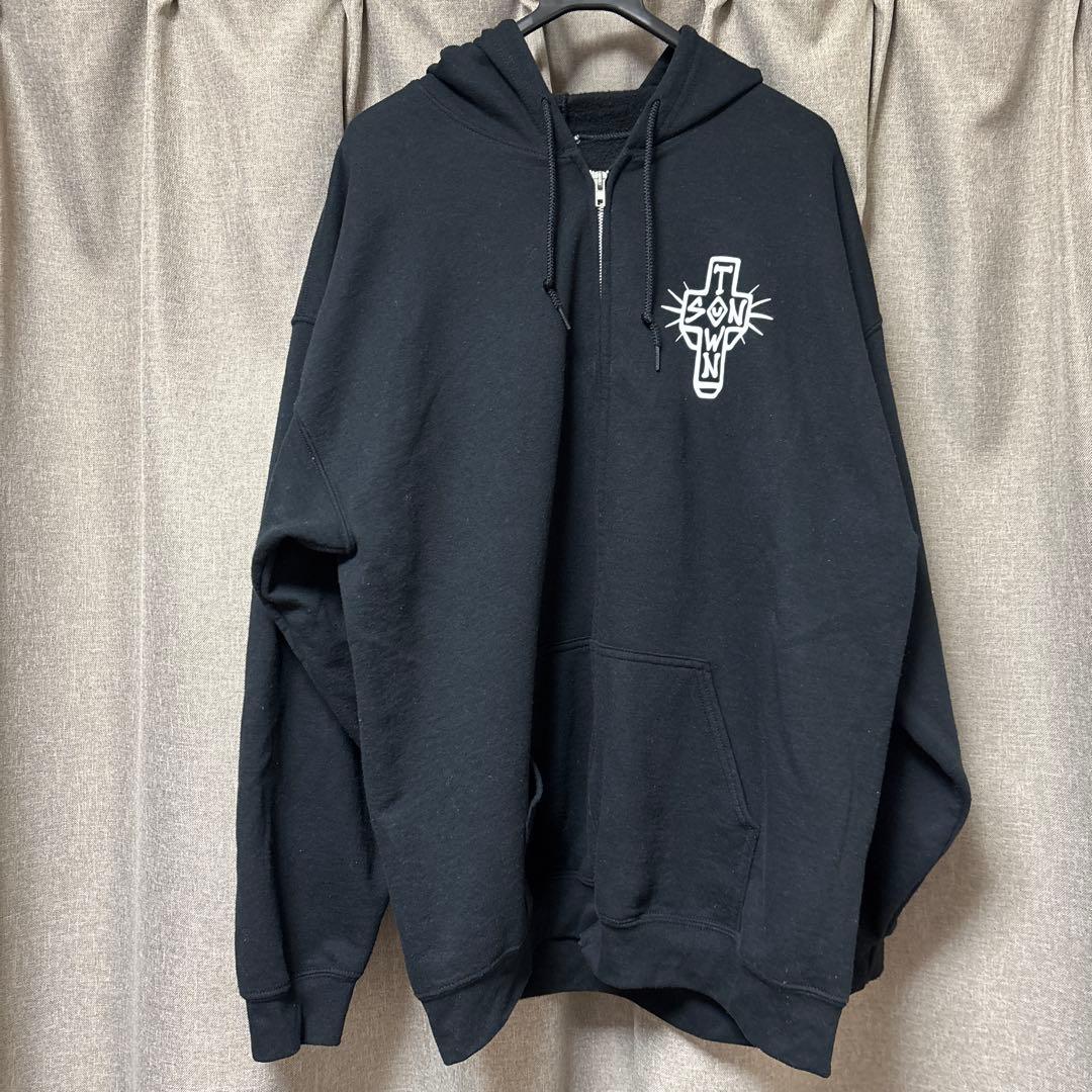 TheBONEZ ジップパーカー SUNTOWN