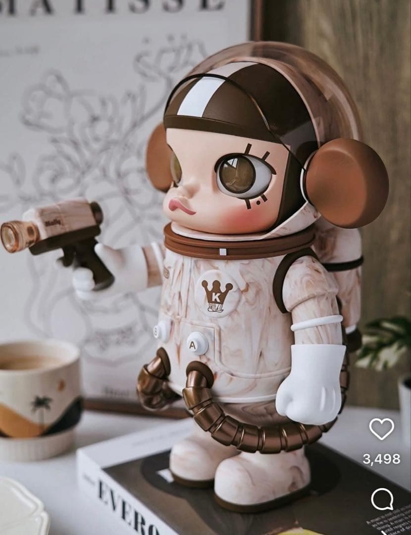 【未開封】ポップマート MEGA SPACE MOLLY 400% MOCHA