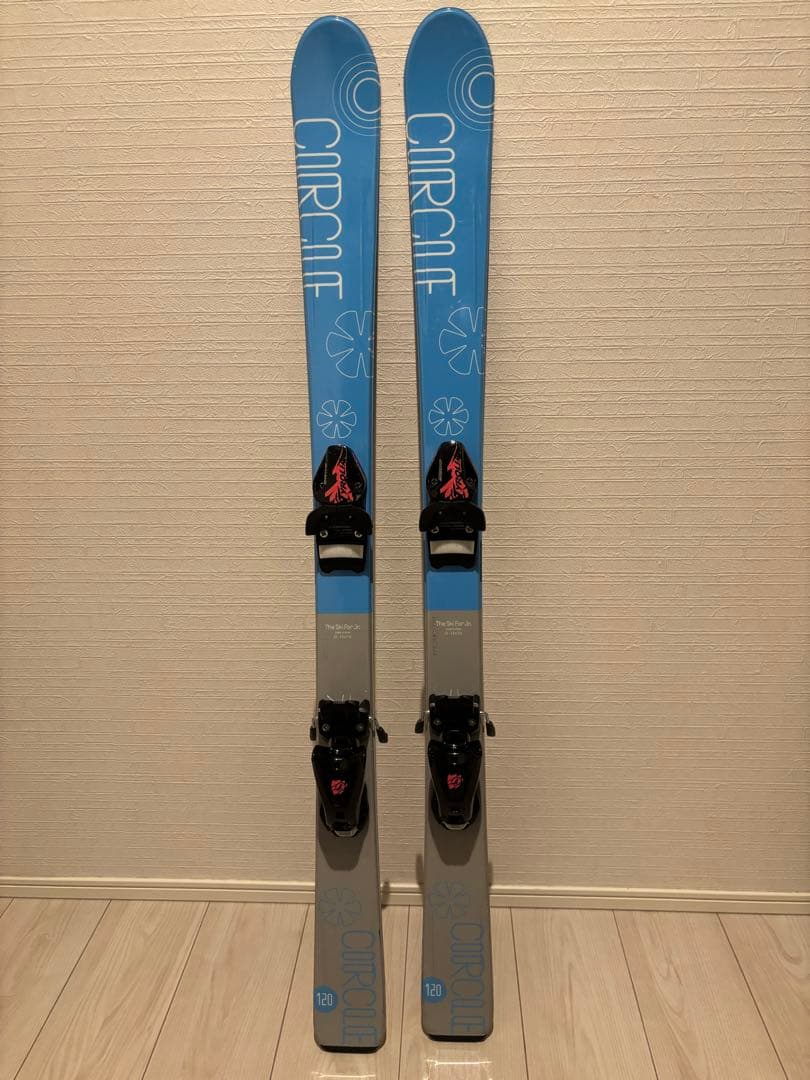 CIRCLE スキー板 HEAD ストック ブーツ 3点セット キッズ ジュニア