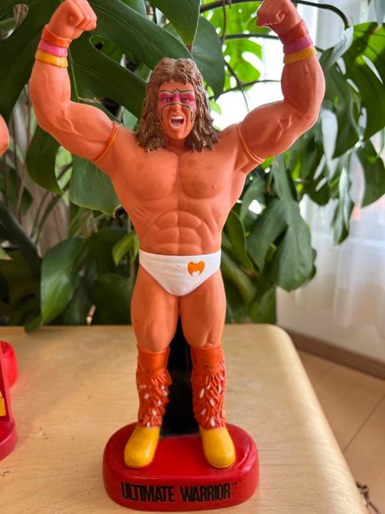 値下げ！ハルクホーガン、アルティメットウォリアー、貯金箱、WWF、WWE