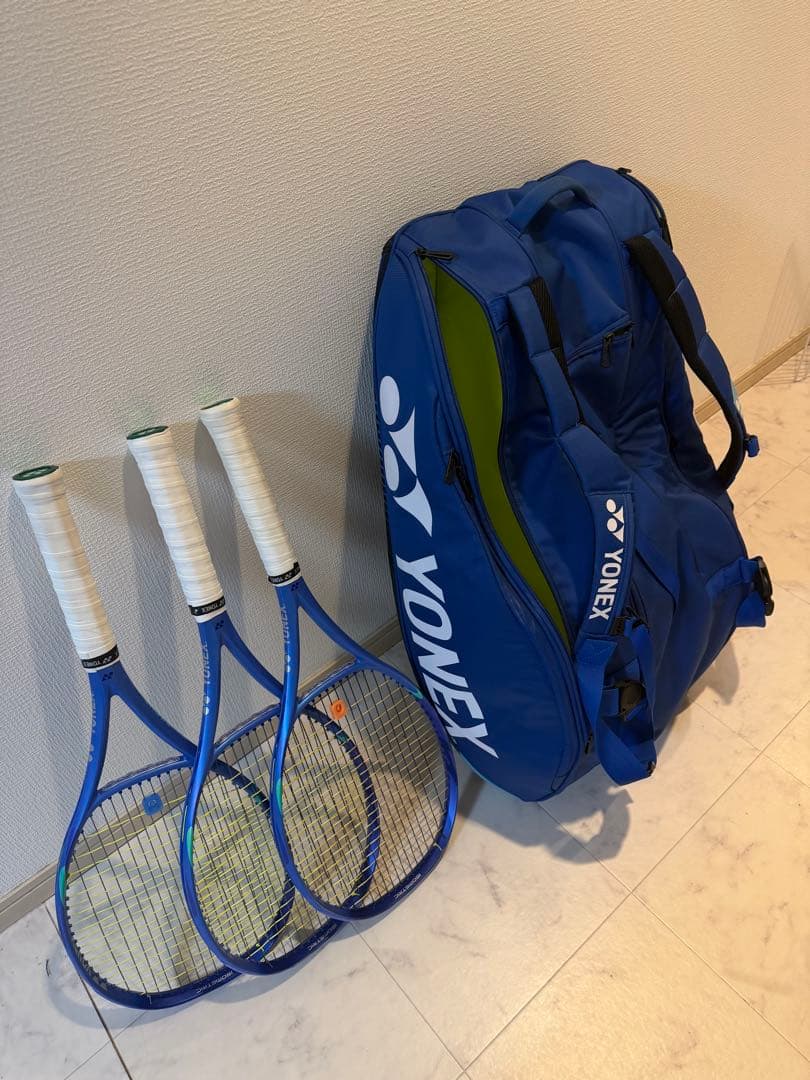 YONEX EZONE 98 ラケット3本セット バッグ付き