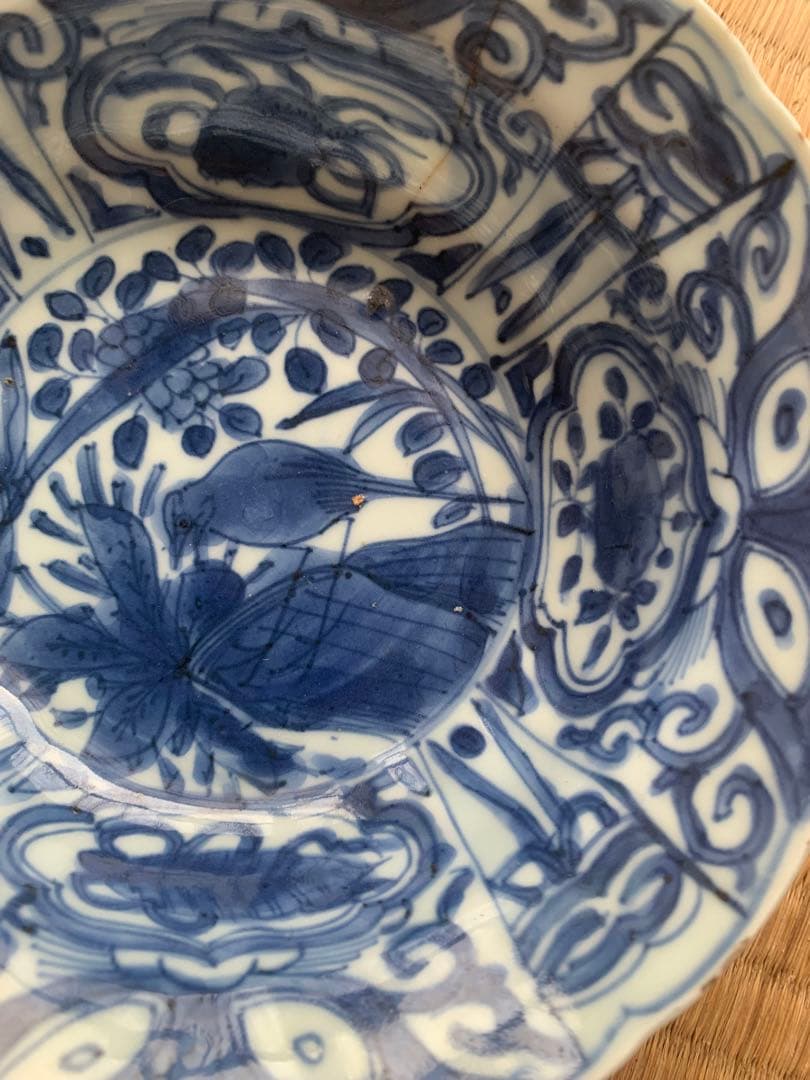 中国明時代染付お茶碗