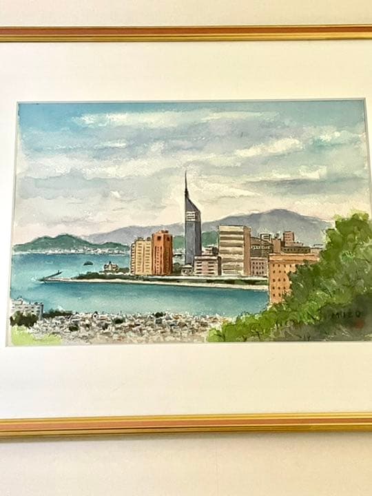 溝口哲平　水彩画