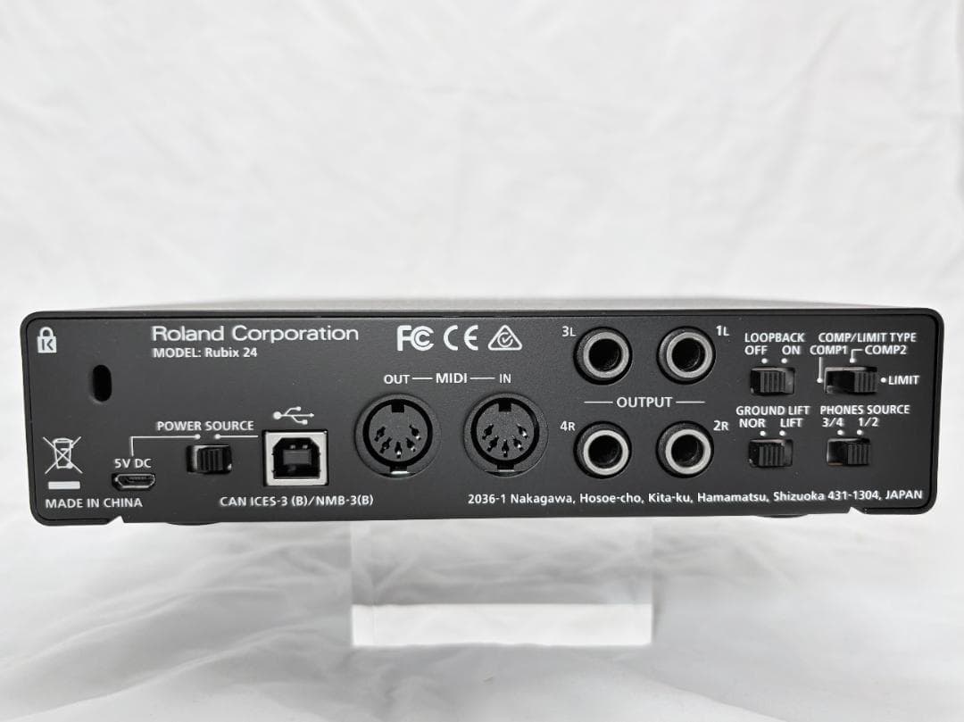 Roland Rubix 24 USBオーディオインターフェイス