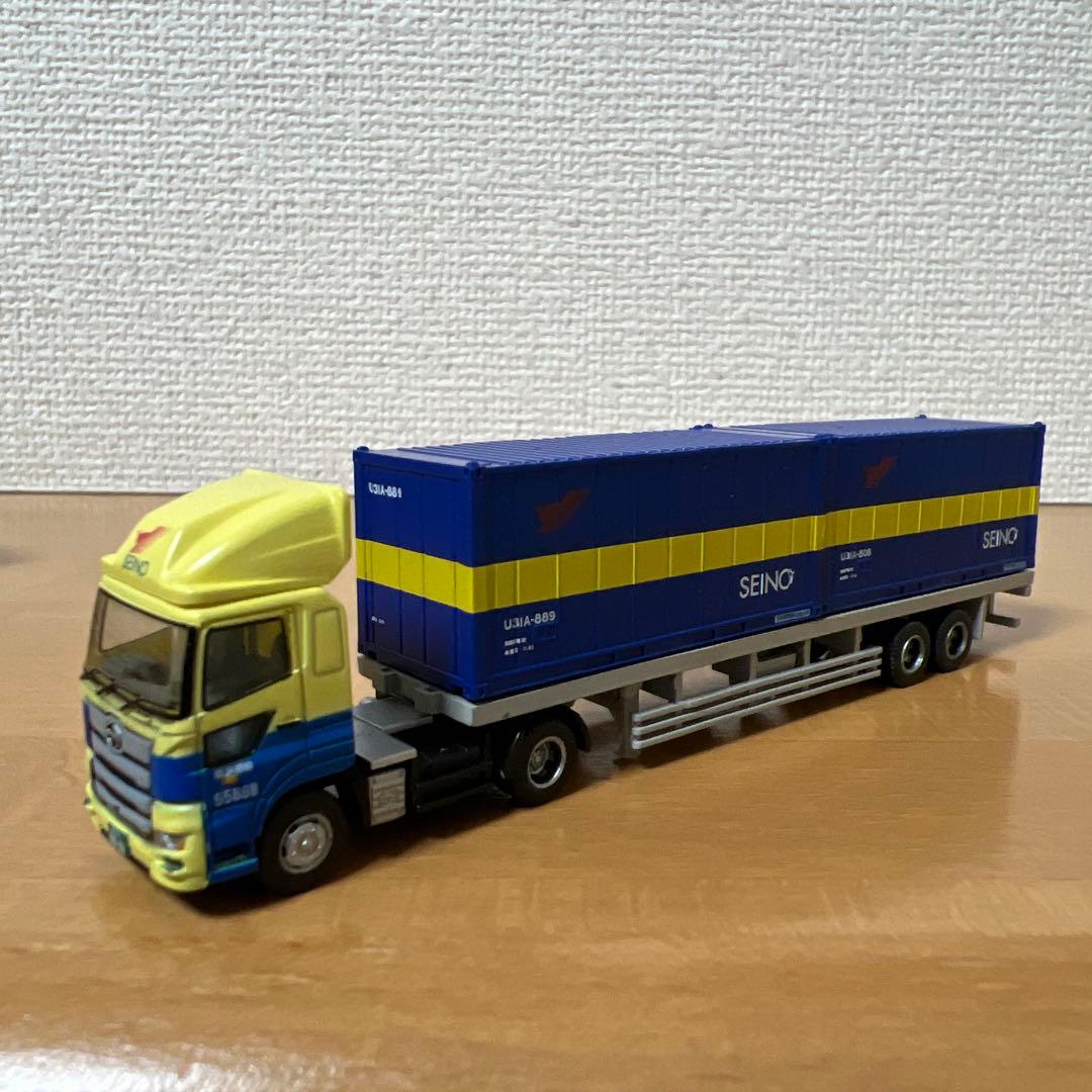 トレーラーコレクション　日野プロフィア　20ftコンテナセット積み　西濃運輸