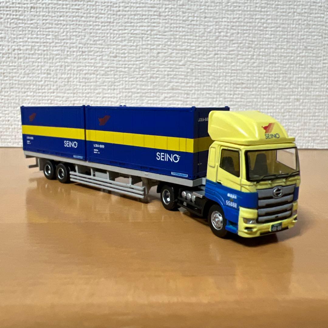 トレーラーコレクション　日野プロフィア　20ftコンテナセット積み　西濃運輸