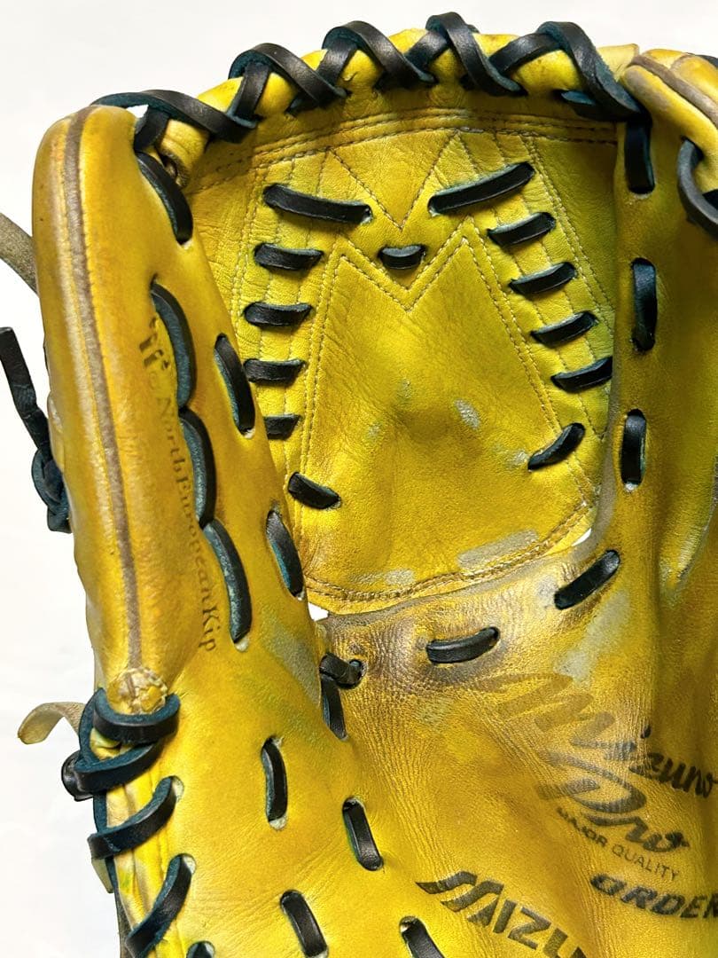 【訳アリ特価】ミズノプロオーダー 耕作 硬式ピッチャー用 ミズノ オイルメンテ済