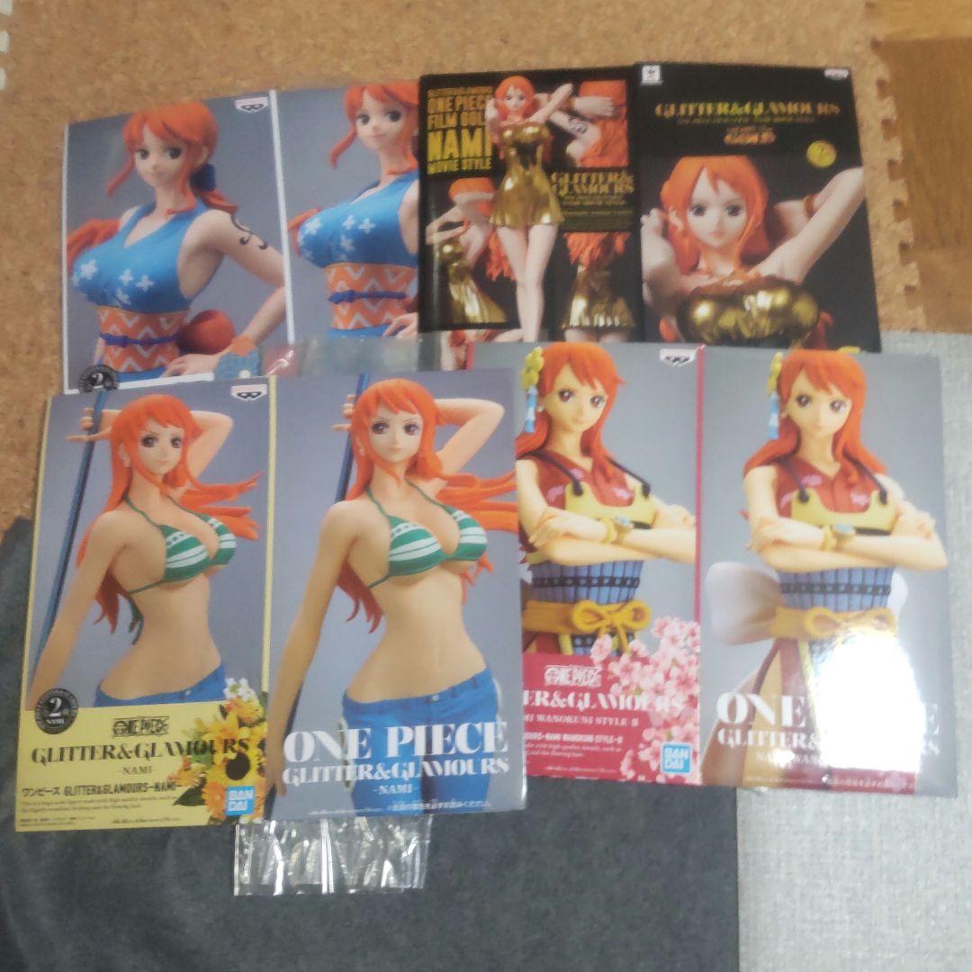 ワンピース フィギュア ナミ ４体セット
