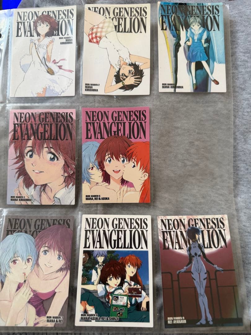 新世紀エヴァンゲリオン カードダスマスターズ第参集初版ノーマルカード117枚