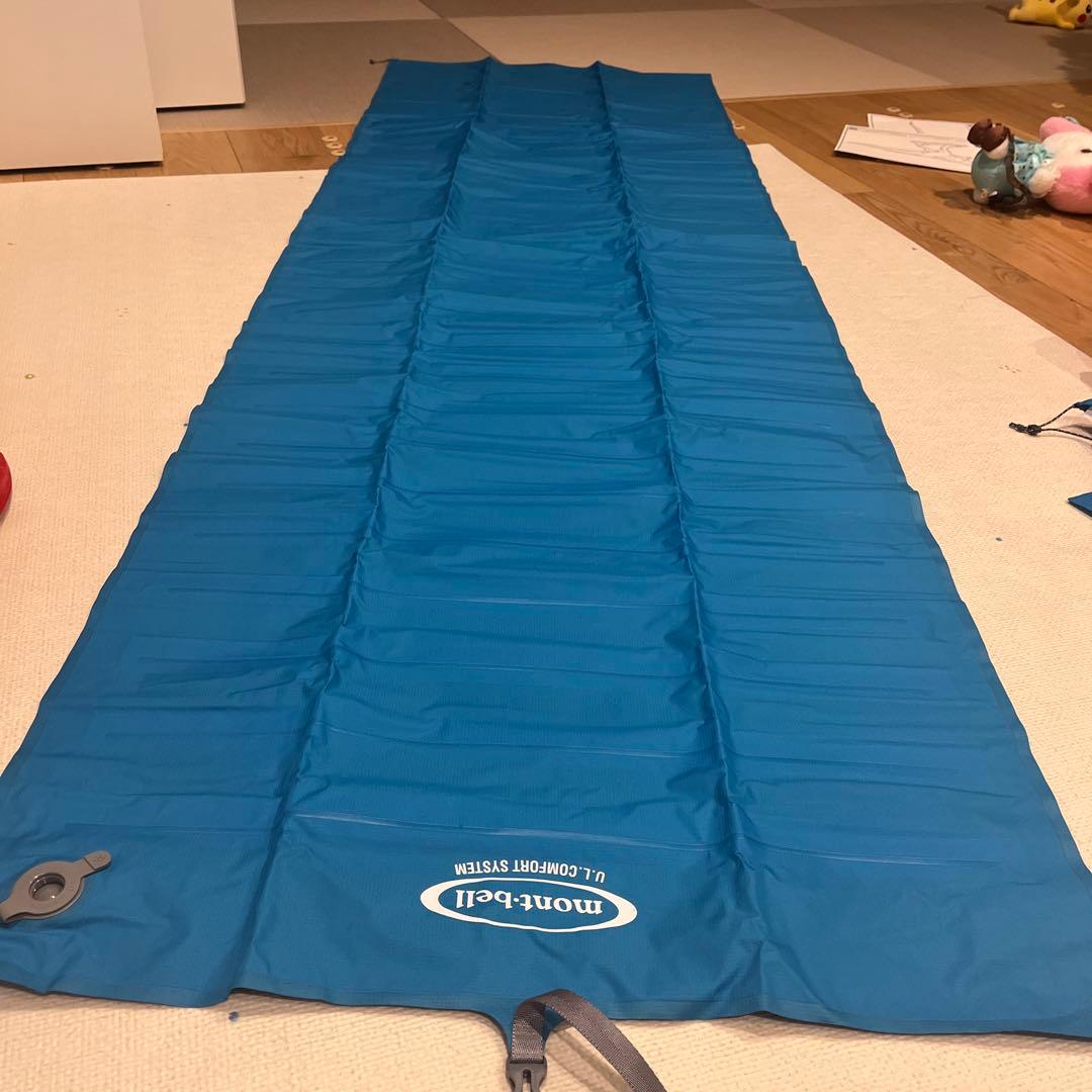 モンベル　U.L. コンフォートシステム エアパッド 180 ポンプバッグ付き