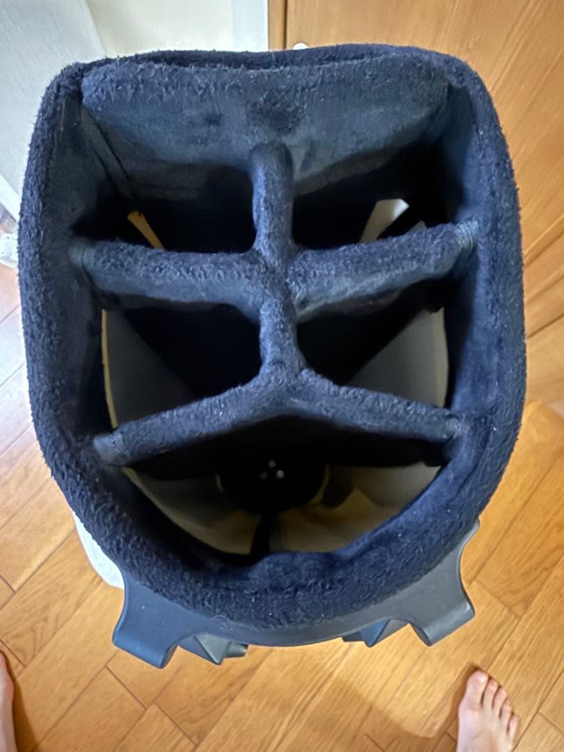 MUTA MARINE キャディバッグ ホワイト/ブルー