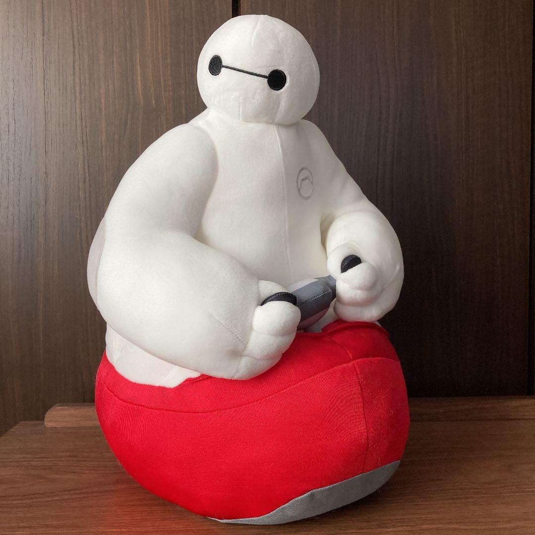 ディズニー 限定 ベイマックス ぬいぐるみ クッション マフ ハッピーライド