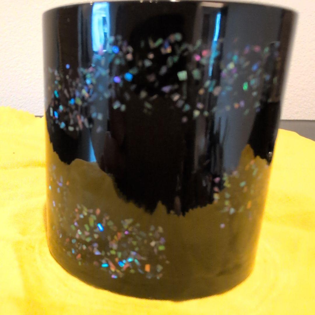 螺鈿 蒔絵 金輪寺久 茶入 共箱