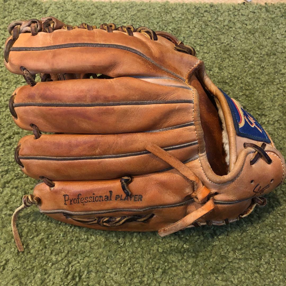 クボスラ　一般軟式　内野用　オレンジ