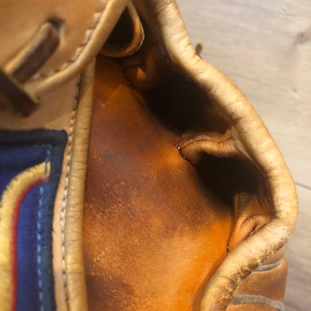 クボスラ　一般軟式　内野用　オレンジ