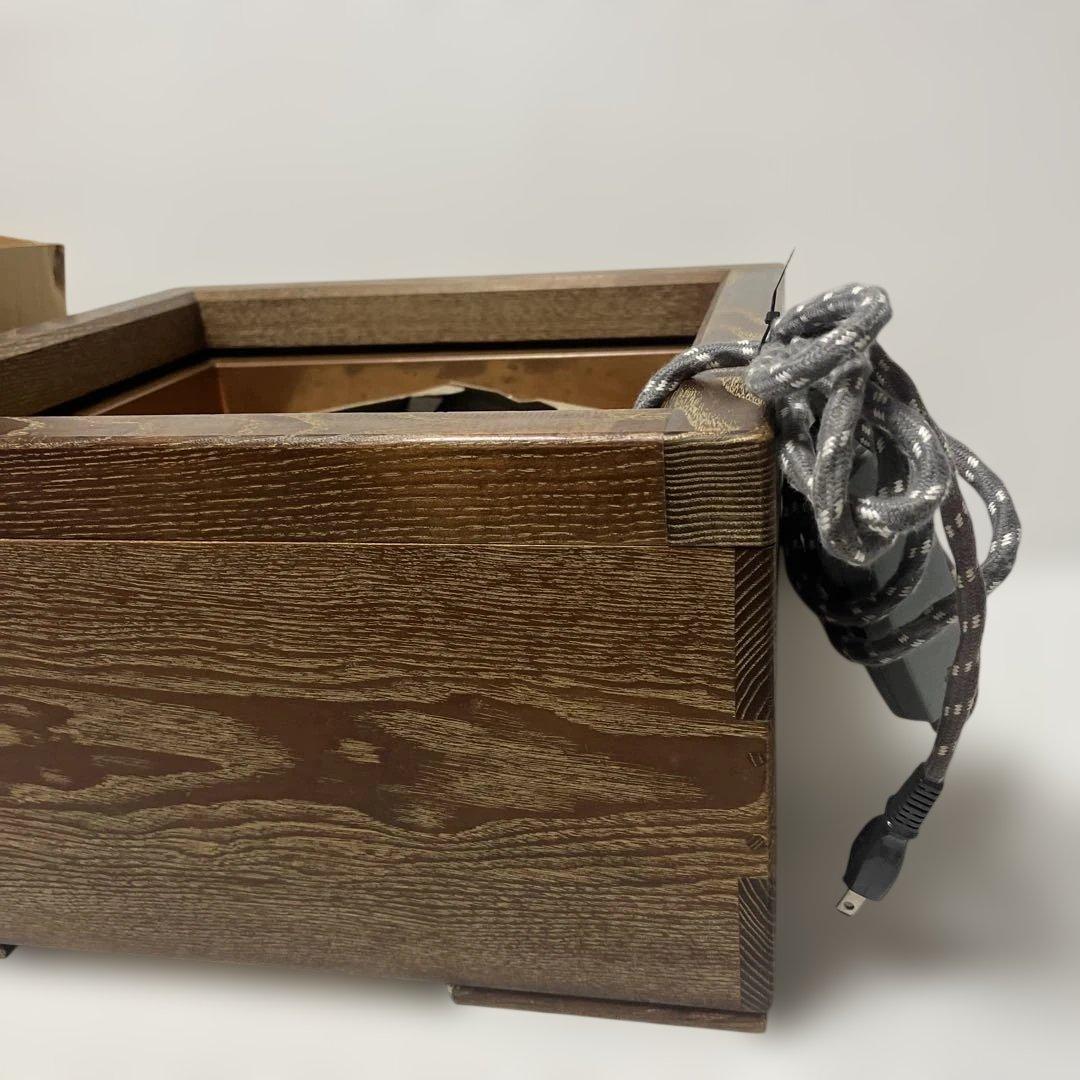 茶道具　置炉　野々田炭型電熱器